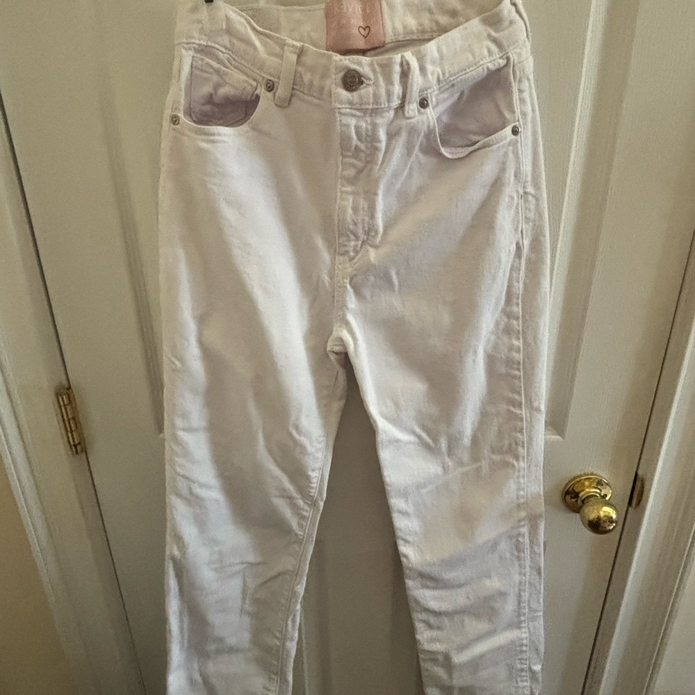 REVICE Women's Skinny Jeans in White